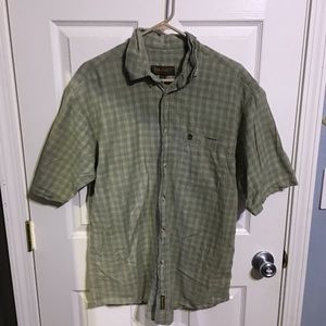 Timberland button-up shirt outdoor weathergear (M)